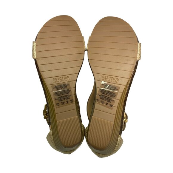 S2C3 Reaction Kenneth Cole Great Gal Ankle Strap Sandal Women's 6M - Picture 6 of 6